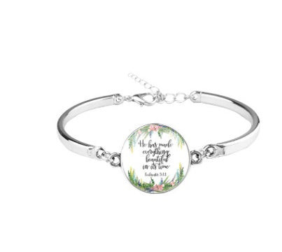 Bible Time Gemstone Bracelet